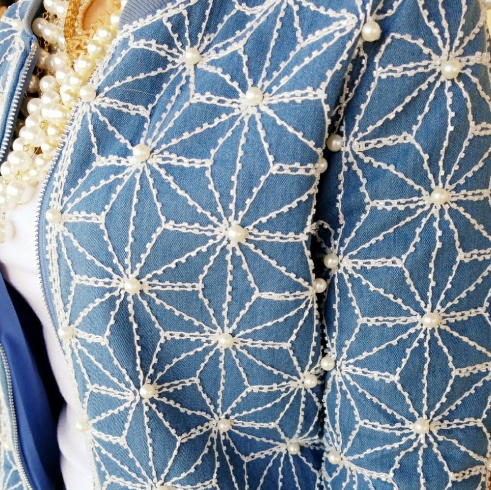 STATEMENT DENIM JACKET - Picture 3 of 4